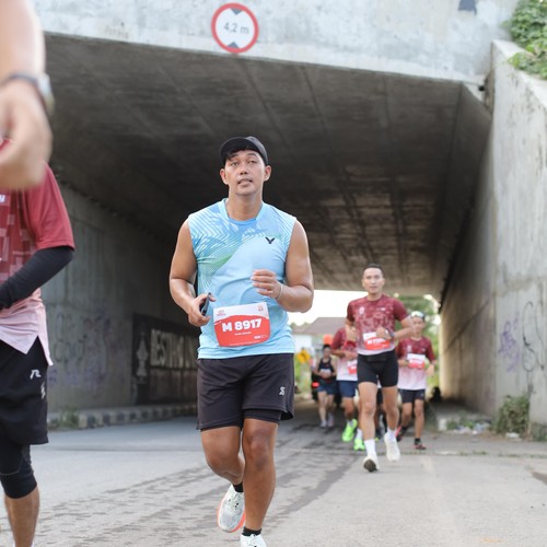 Race photo from KEDIRI HALF MARATHON 2026