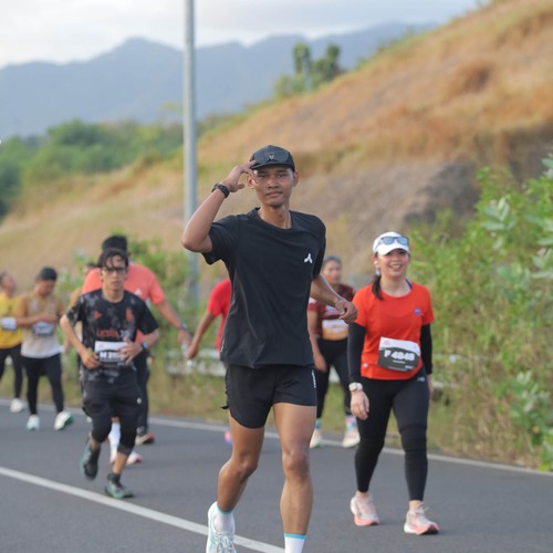Race photo from KEDIRI HALF MARATHON 2026