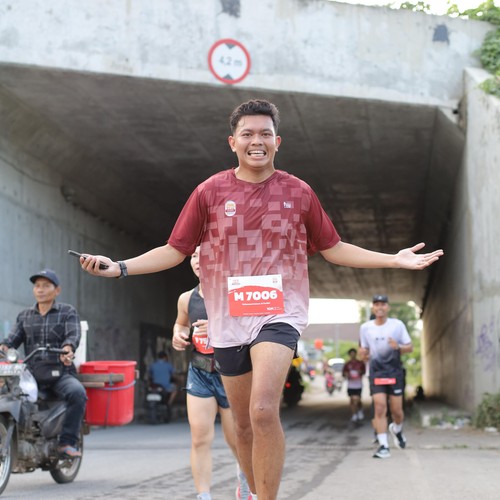 Race photo from KEDIRI HALF MARATHON 2026