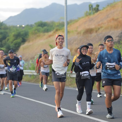 Race photo from KEDIRI HALF MARATHON 2026