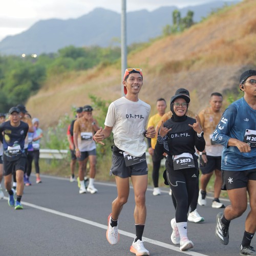 Race photo from KEDIRI HALF MARATHON 2026