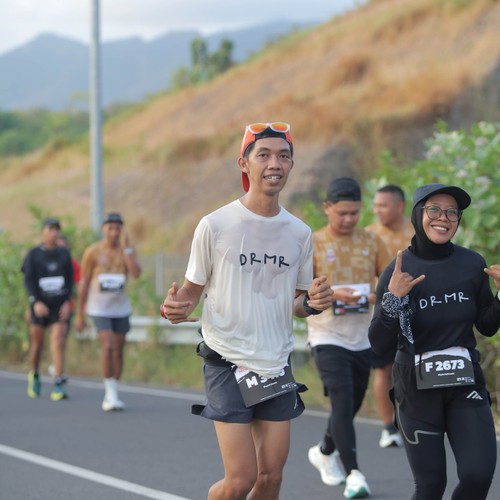 Race photo from KEDIRI HALF MARATHON 2026