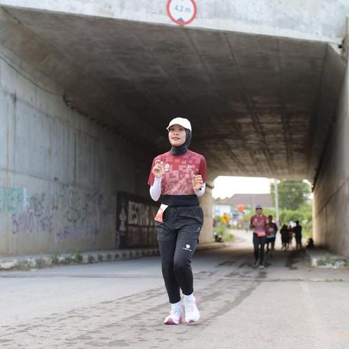 Race photo from KEDIRI HALF MARATHON 2026