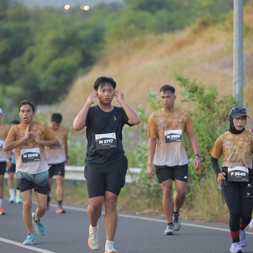Race photo from KEDIRI HALF MARATHON 2026