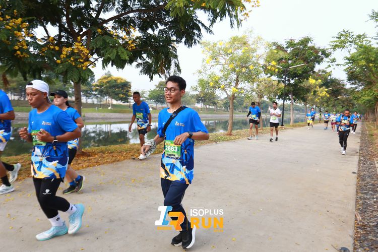 Race photo from ISOPlus Run 2024 Jakarta