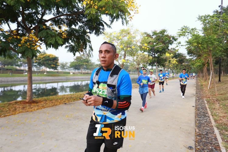 Race photo from ISOPlus Run 2024 Jakarta