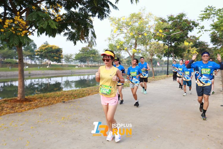 Race photo from ISOPlus Run 2024 Jakarta