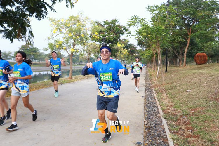 Race photo from ISOPlus Run 2024 Jakarta
