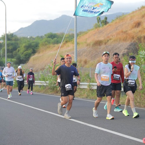 Race photo from KEDIRI HALF MARATHON 2026