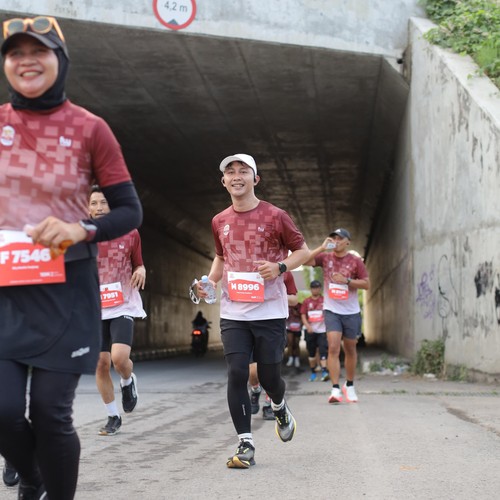 Race photo from KEDIRI HALF MARATHON 2026