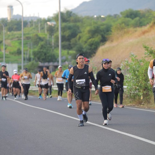 Race photo from KEDIRI HALF MARATHON 2026