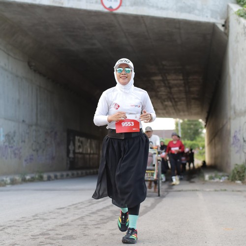 Race photo from KEDIRI HALF MARATHON 2026