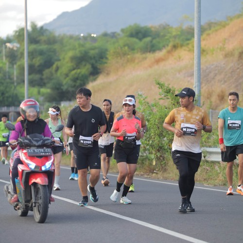 Race photo from KEDIRI HALF MARATHON 2026