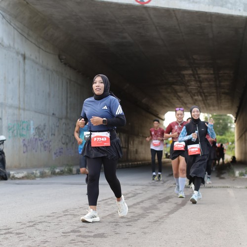Race photo from KEDIRI HALF MARATHON 2026