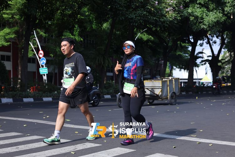 Race photo from SURABAYA ISOPLUS MARATHON 2025