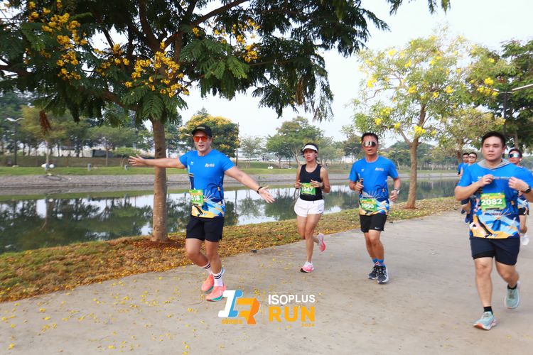 Race photo from ISOPlus Run 2024 Jakarta
