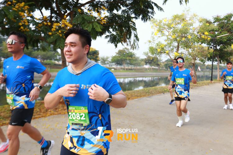 Race photo from ISOPlus Run 2024 Jakarta