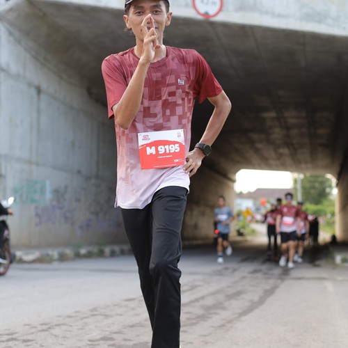 Race photo from KEDIRI HALF MARATHON 2026