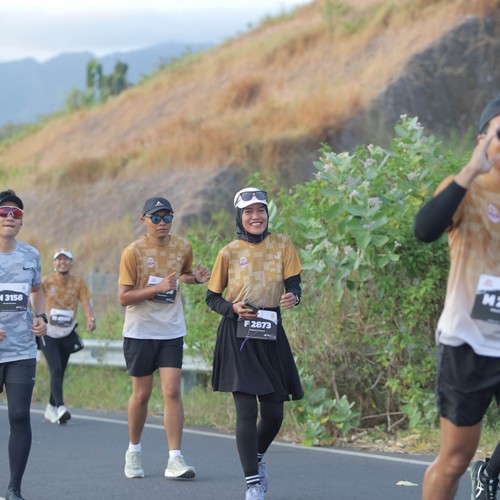Race photo from KEDIRI HALF MARATHON 2026