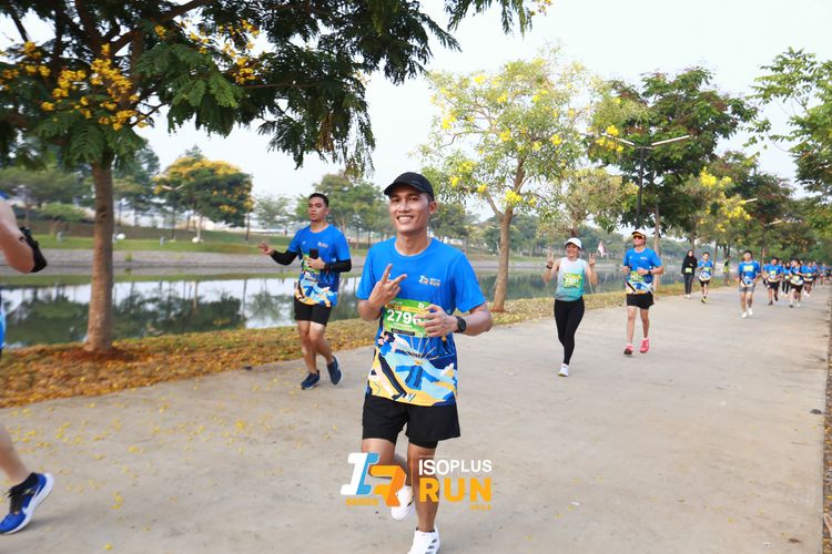 Race photo from ISOPlus Run 2024 Jakarta