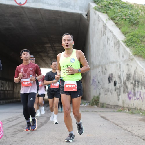 Race photo from KEDIRI HALF MARATHON 2026