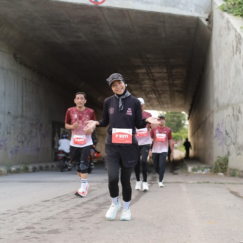 Race photo from KEDIRI HALF MARATHON 2026