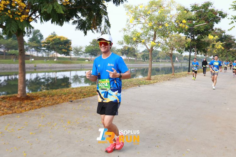 Race photo from ISOPlus Run 2024 Jakarta