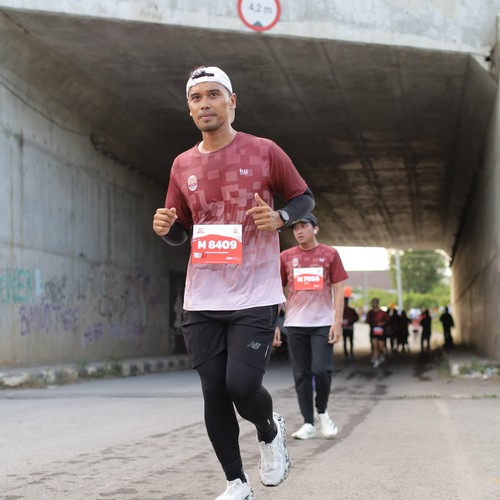Race photo from KEDIRI HALF MARATHON 2026