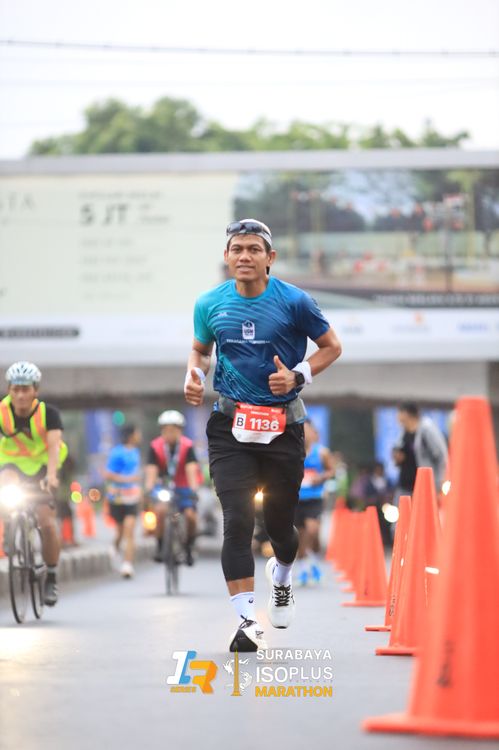 Race photo from SURABAYA ISOPLUS MARATHON 2025