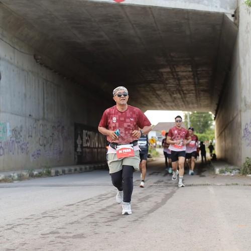 Race photo from KEDIRI HALF MARATHON 2026