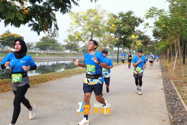 Race photo from ISOPlus Run 2024 Jakarta