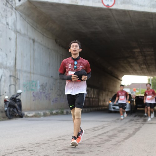 Race photo from KEDIRI HALF MARATHON 2026