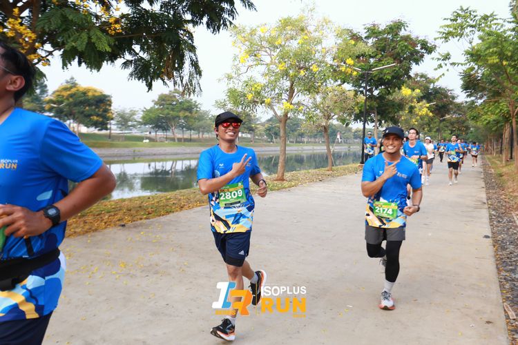 Race photo from ISOPlus Run 2024 Jakarta