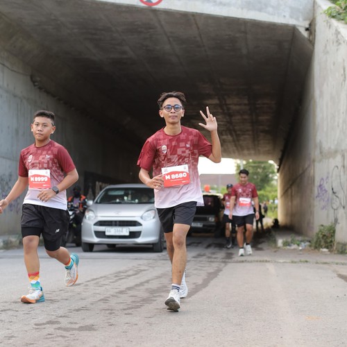 Race photo from KEDIRI HALF MARATHON 2026