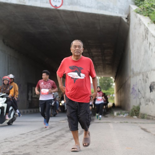 Race photo from KEDIRI HALF MARATHON 2026