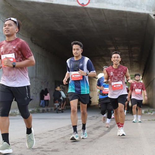Race photo from KEDIRI HALF MARATHON 2026