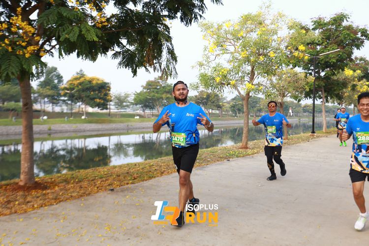 Race photo from ISOPlus Run 2024 Jakarta