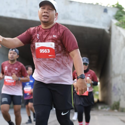 Race photo from KEDIRI HALF MARATHON 2026