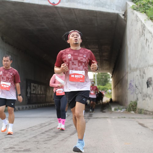 Race photo from KEDIRI HALF MARATHON 2026