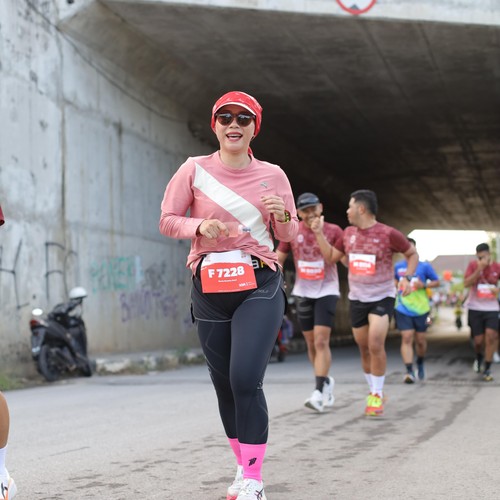 Race photo from KEDIRI HALF MARATHON 2026