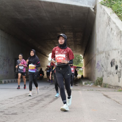 Race photo from KEDIRI HALF MARATHON 2026