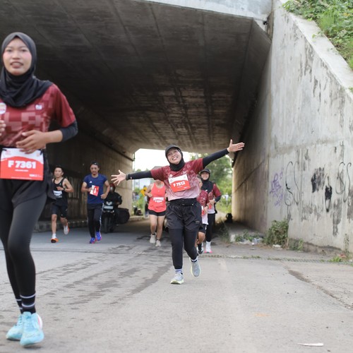 Race photo from KEDIRI HALF MARATHON 2026