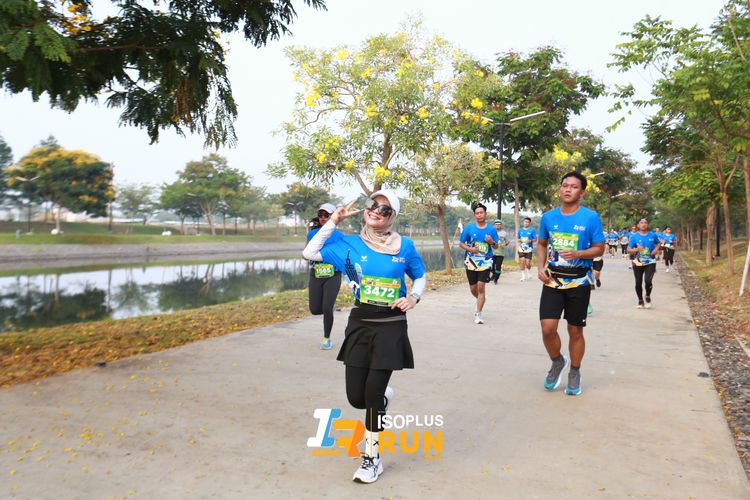 Race photo from ISOPlus Run 2024 Jakarta