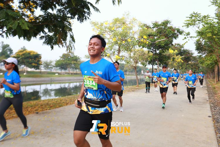 Race photo from ISOPlus Run 2024 Jakarta