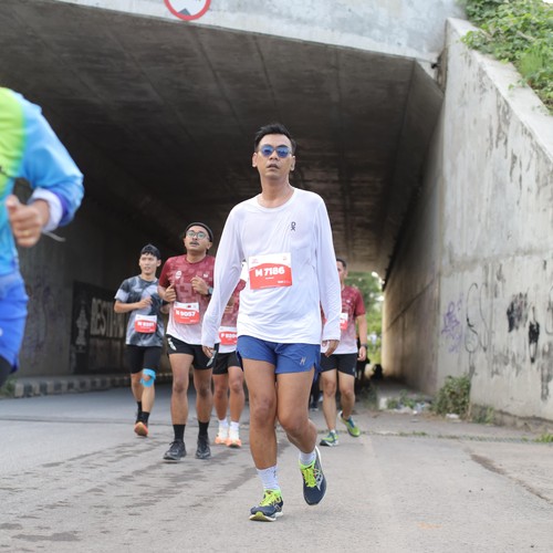 Race photo from KEDIRI HALF MARATHON 2026