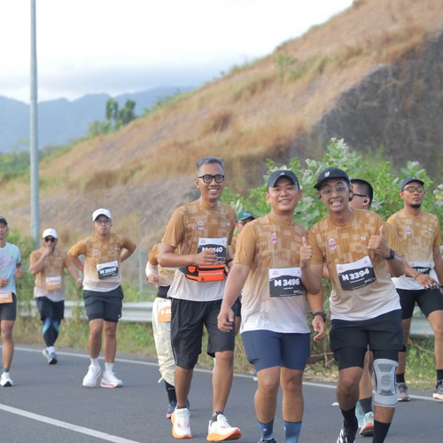 Race photo from KEDIRI HALF MARATHON 2026