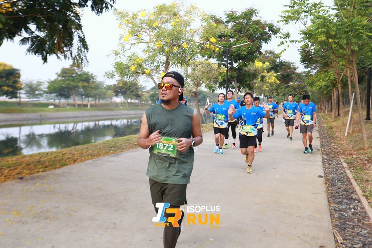 Race photo from ISOPlus Run 2024 Jakarta