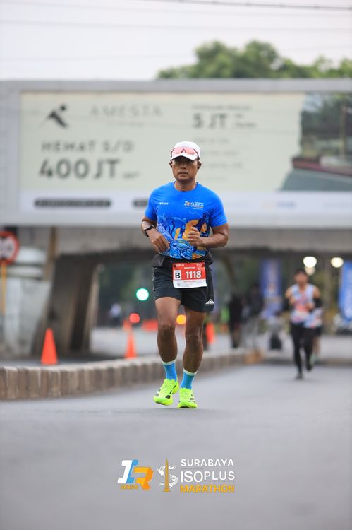 Race photo from SURABAYA ISOPLUS MARATHON 2025