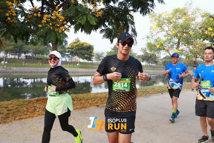 Race photo from ISOPlus Run 2024 Jakarta