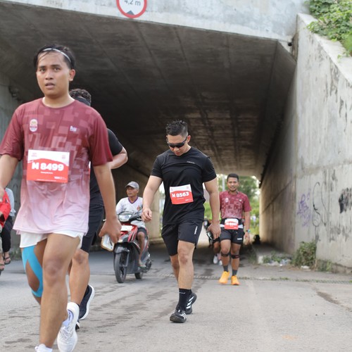 Race photo from KEDIRI HALF MARATHON 2026